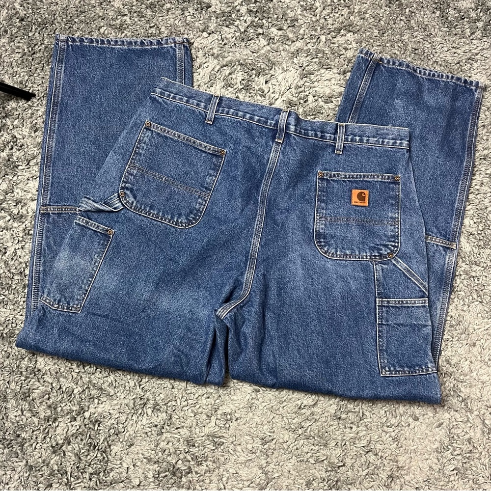 CARHARTT Double Knee Jeans Men’s Size 44x34